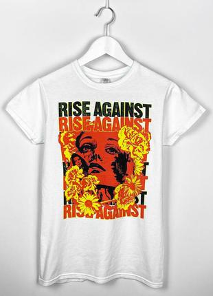 Rise against рок мерч rock футболка