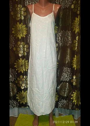Сорочка,плаття-сорочка з ніжною вишивкою