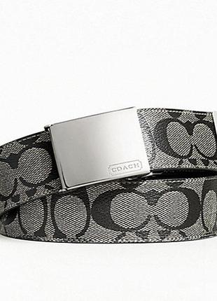 Брендовий ремінь coach f90229 канва