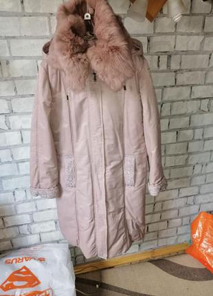 Зимнее новое легкое пальто
