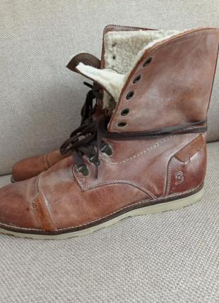 Черевики ботинки утеплені bullboxer/ розм.46(30,5см) оригінал2 фото