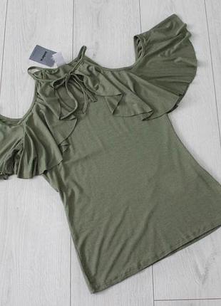 Блуза с воланами zebra