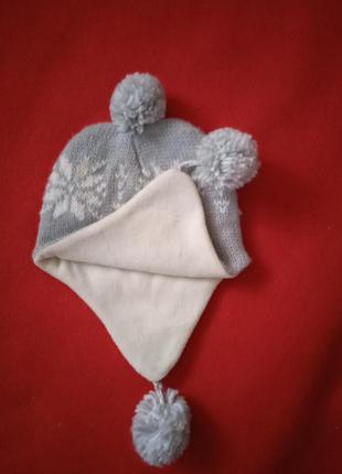 Шапка двойная