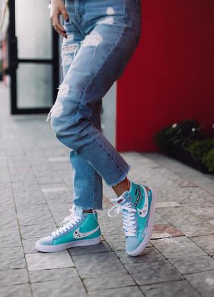 Кроссовки женские найк nike blazer1 фото