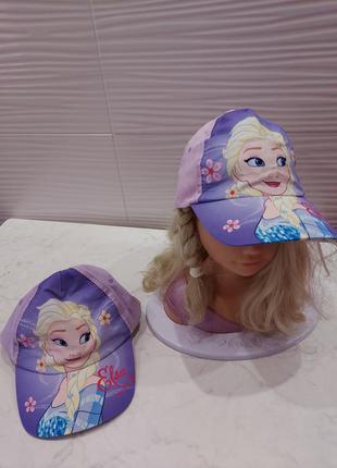 Кепка з ельзою від disney для двійні рожева, фіолетова