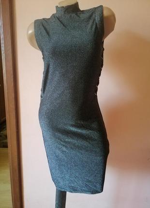 Сукня люрекс m-l