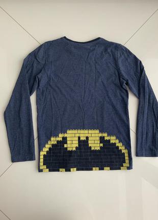 Реглан футболка с лингам рукавом lego batman бетман4 фото