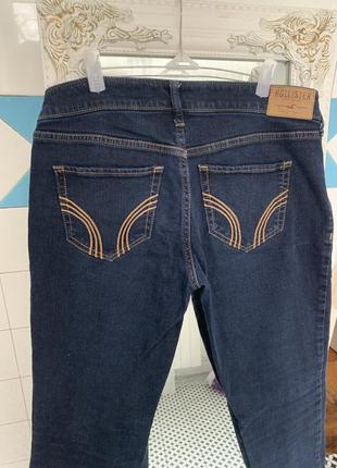 Джинсы wide-leg, джинсы hollister, джинсы прямые4 фото