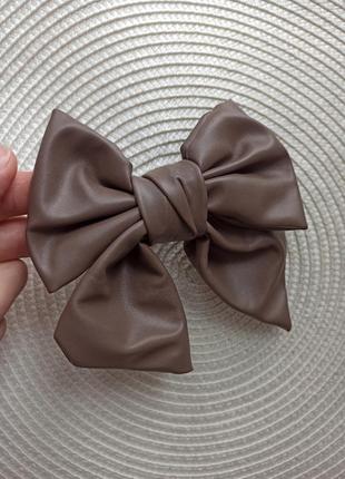 Бант для волосся бантик на заколці