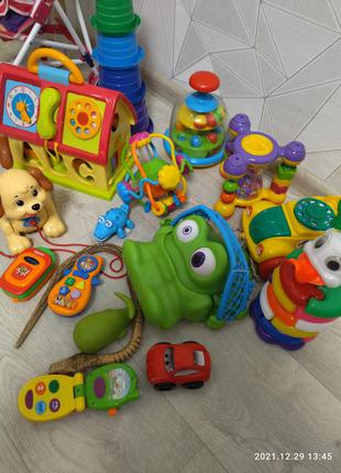 Набір коробкою розвиваючі іграшки, 0-3 роки.4 фото