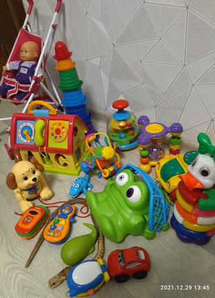 Набір коробкою розвиваючі іграшки, 0-3 роки.1 фото