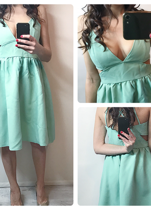 Красивое  новое платье миди