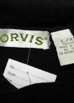 -orvis- стильный топ гольф 100 % вязаный шелк4 фото