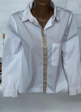 Белая рубашка zara