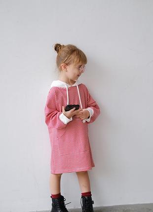 Трикотажное оверсайз платья - толстовка ❤️