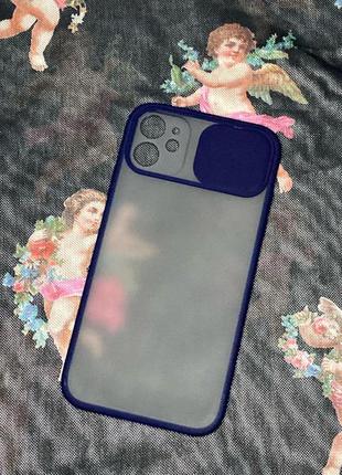 Чохол для iphone 11 матовий з захистом для камери