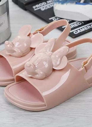 Босоніжки, сандалі сандалики 25-27 mini melissa міккі маус міні маус