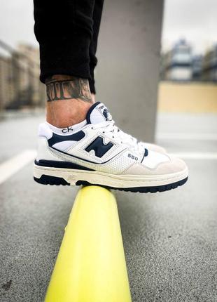 Кроссовки new balance 550 "navy blue