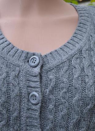 Серая кофточка женская h&m, l (40 - 48) 2
