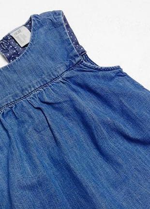 H&m. джинсовое платье на 1,5-2 года. 92 размер. 2