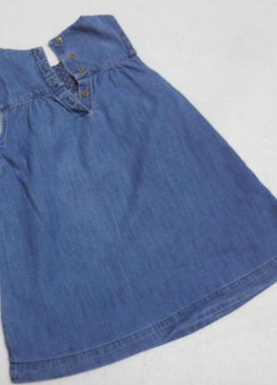 H&m. джинсовое платье на 1,5-2 года. 92 размер. 4