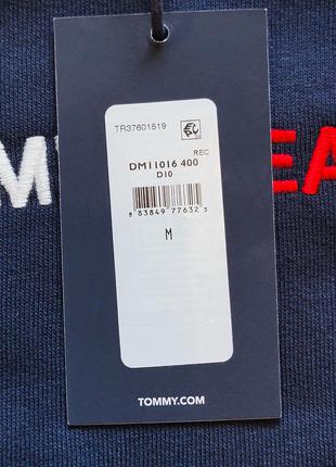 Худи tommy hilfiger linear logo hoodie оригинал оригінал original хит сезона!6 фото