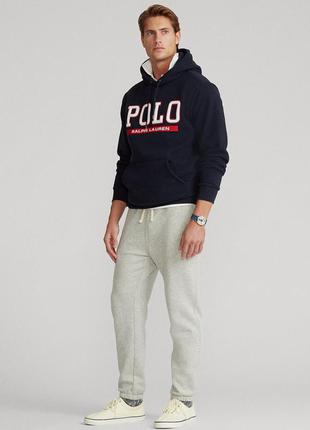 Худи polo ralph lauren fleece-lined double-knit hoodie оригинал оригінал original хит сезона!1 фото