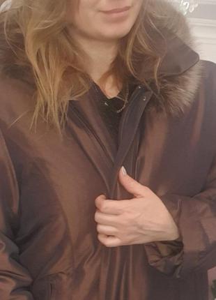 Куртка зимняя с  теплой подстежкой4 фото
