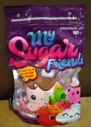 Мягкая игрушка осьминог со сладким ароматом mooxy my sugar friends3 фото