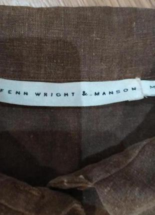 Сорочка туніка з льону fenn wright manson. 🇬🇧7 фото