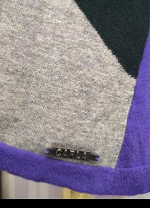 Легкий свитер джемпер колорблок м мериноса7 фото