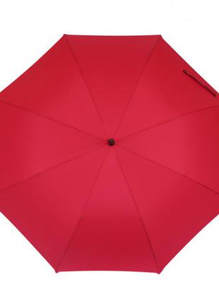 Зонт-трость складной de esse 1203 полуавтомат красный2 фото