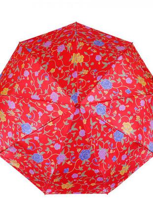 Зонт складной  de esse 3132 автомат красный