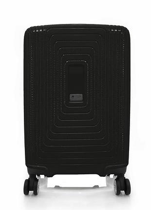 Чемодан airtex 241 s ручная кладь полипропилен черный