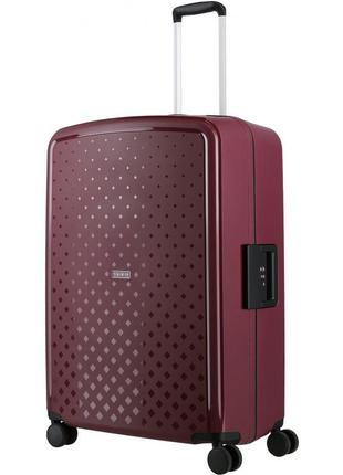Чемодан большой traveliteterminal/ l большой tl076049-19 бордовый