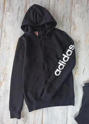 Подростковое зип-худи adidas оригинал