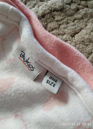 Плед одеяло для новорожденных blukids5 фото
