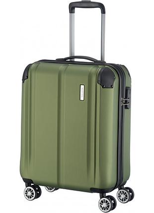 Чемодан travelite city/ s маленький tl073047-80 зеленый