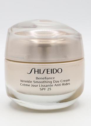 Денний крем - shiseido benefiance wrinkle smoothing day cream spf25