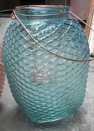 Подсвечник светильник фонарик для свечки ваза