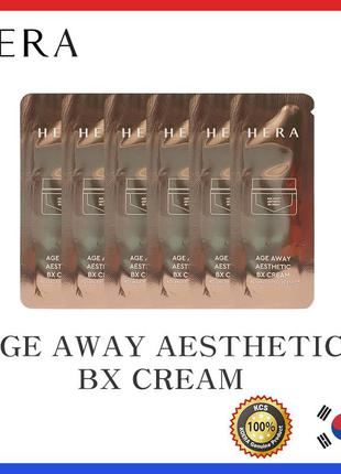 Омолаживающий крем для лица hera age away aesthetic bx cream, 1 мл2 фото