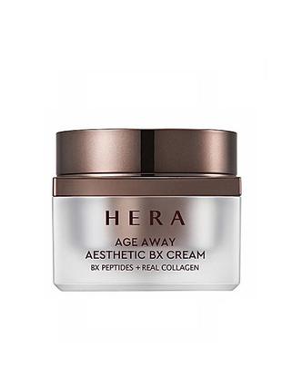 Омолаживающий крем для лица hera age away aesthetic bx cream, 1 мл4 фото