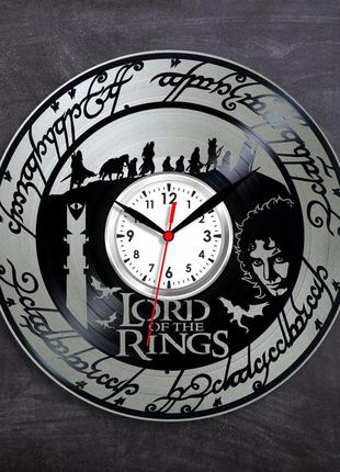 Lord of the rings часы хранители кольца часы часы с винила властелин колец братство кольца часы в гостиную