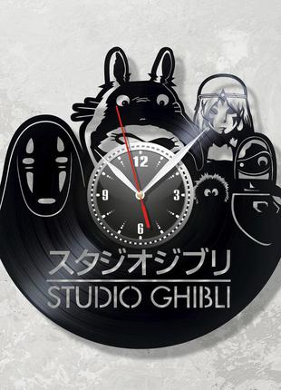 Studio ghibli годинник вініловий годинник аніме годинник студіо гнучкі годинники з вінілу годинника в дитячу кімнату 300 міліметрів