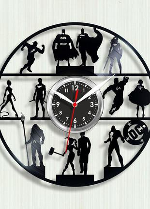 Мстители часы настенные мстители часы супергерои marvel часы с винила кварцевые часы часы для гостинной 30 см
