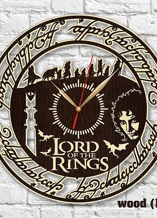 Властелин колец lord of the rings часы хдф часы часы кварцовые курглые часы хранители кольца коричневые часы