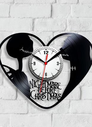 Ніч перед різдвом nightmare before christmas годинник із вінілу годинник на стіну годинник у дитячу спальню 300 мм