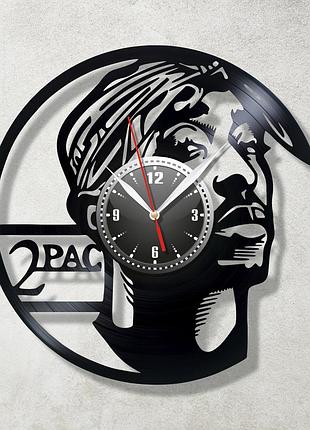 Тупак годинник 2pac легенда годинник музика репер годинник ріп годинник годинник годинник годинник із вінілу тупак 2 pac години чорний годинник