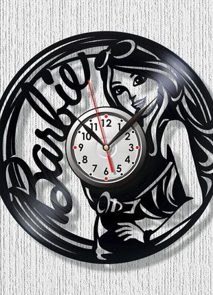Барбі годинник годинники для дівчаток годинники для дітей вінілові годинники годинник в дитячу кімнату barbie годинник 30 см
