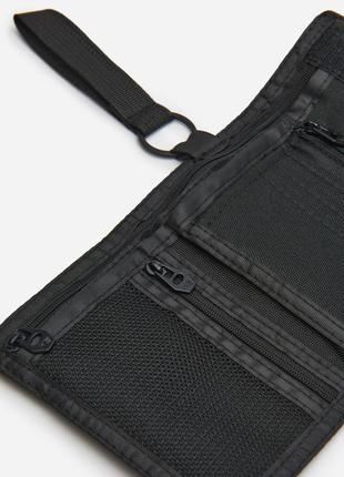 Кошелек кошелёк мужской черный серый гаманець бумажник портмоне3 фото